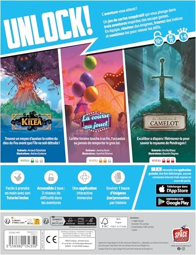 Unlock!: Enchanted Adventures - Space Cowboys - Cooperative Escape Game (French)