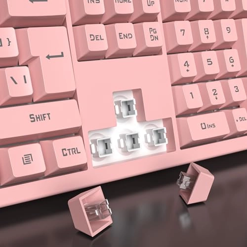 Mechanical Gaming Keyboard - QWERTY Wired