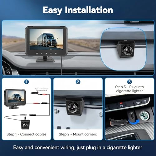 Rear View Camera - Night Vision Wired 2.0 megapixels