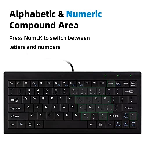 Mini Keyboard - US Wired/Wireless