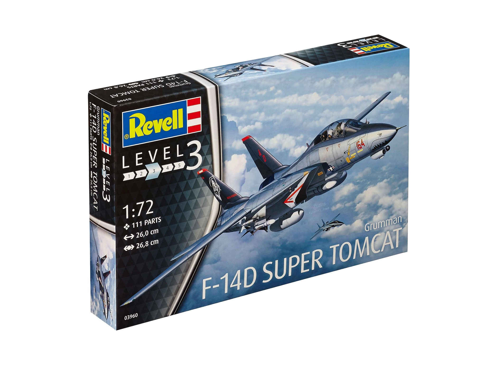 F-14d Super Tomcat Model Kit (03960) - 1:72