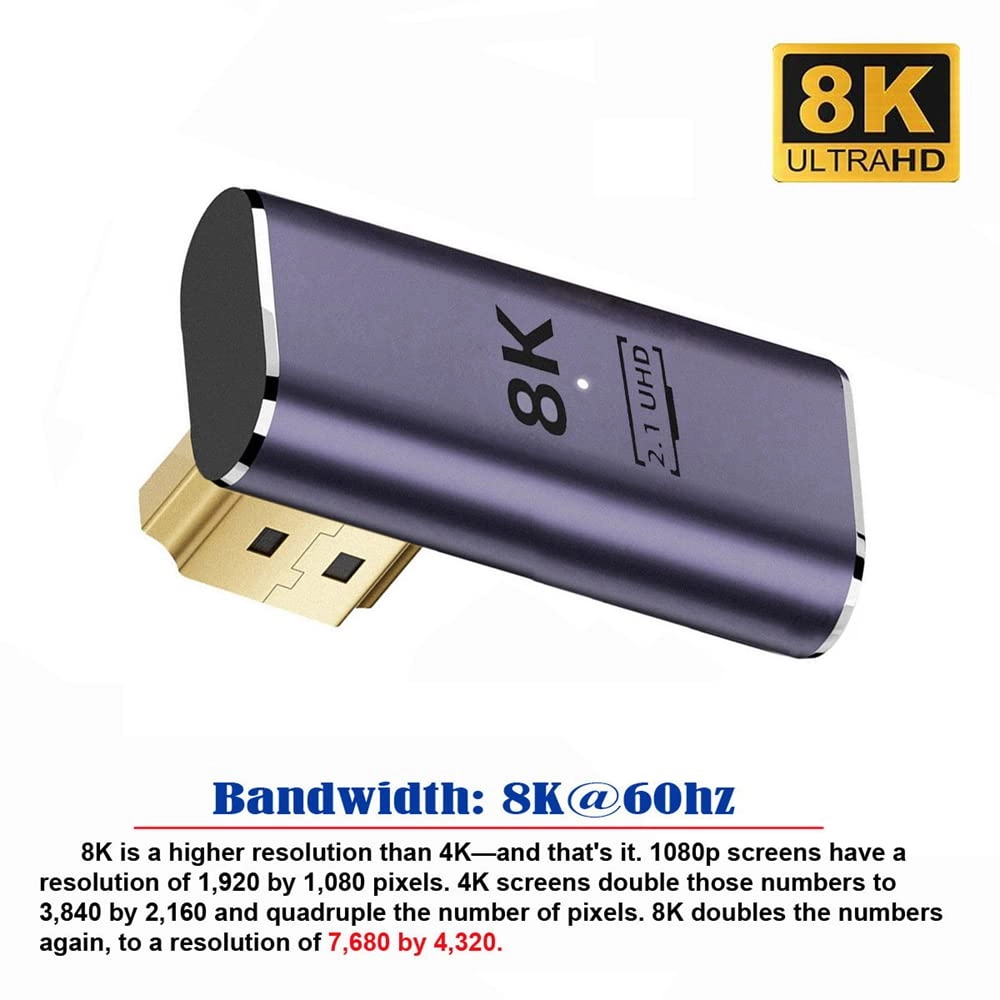 8K HDMI Adapter with Ethernet