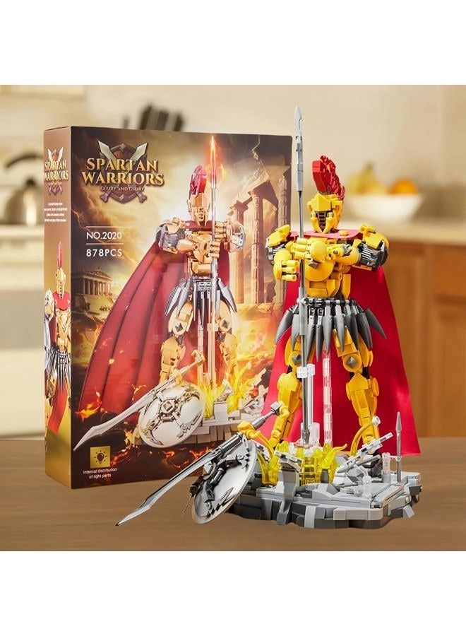 Greek Gods Knight - Mini Roman Soldier 878pcs