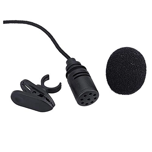 Mini Portable Clip-on Lapel Condenser miniphone 3.5mm-Mini-Jack Microphone