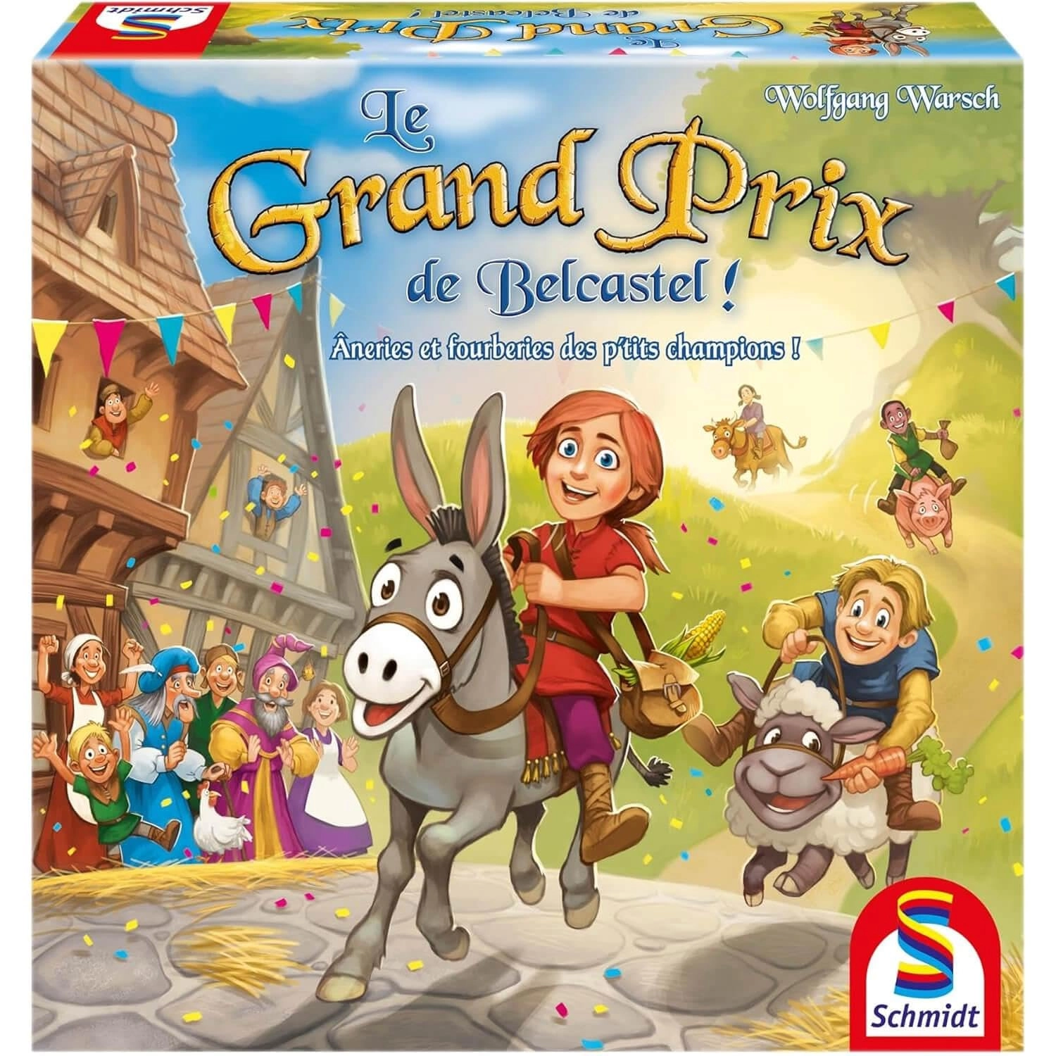 Schmidt Spiele Le Grand Prix de Belcastel: Kids Edition (French)