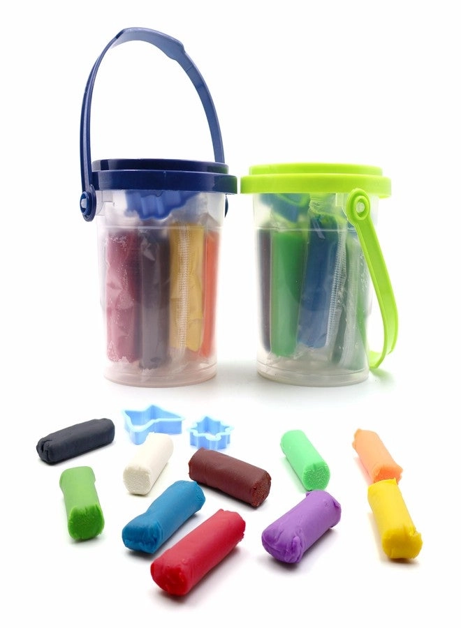 ADITI TOYS Creative Dough Bucket - 3+ years 20 pcs