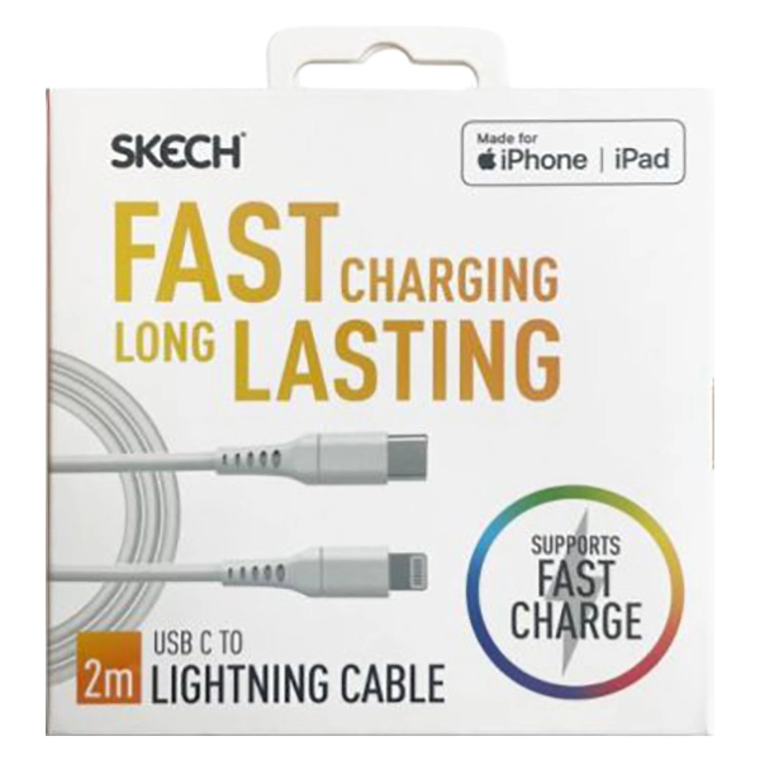 Charge Cable USB-C to Lightning 2m