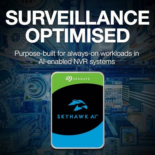 SkyHawk AI 3.5" 7200rpm 256MB SATA 6Gb/s (ST10000VE001) - 10TB