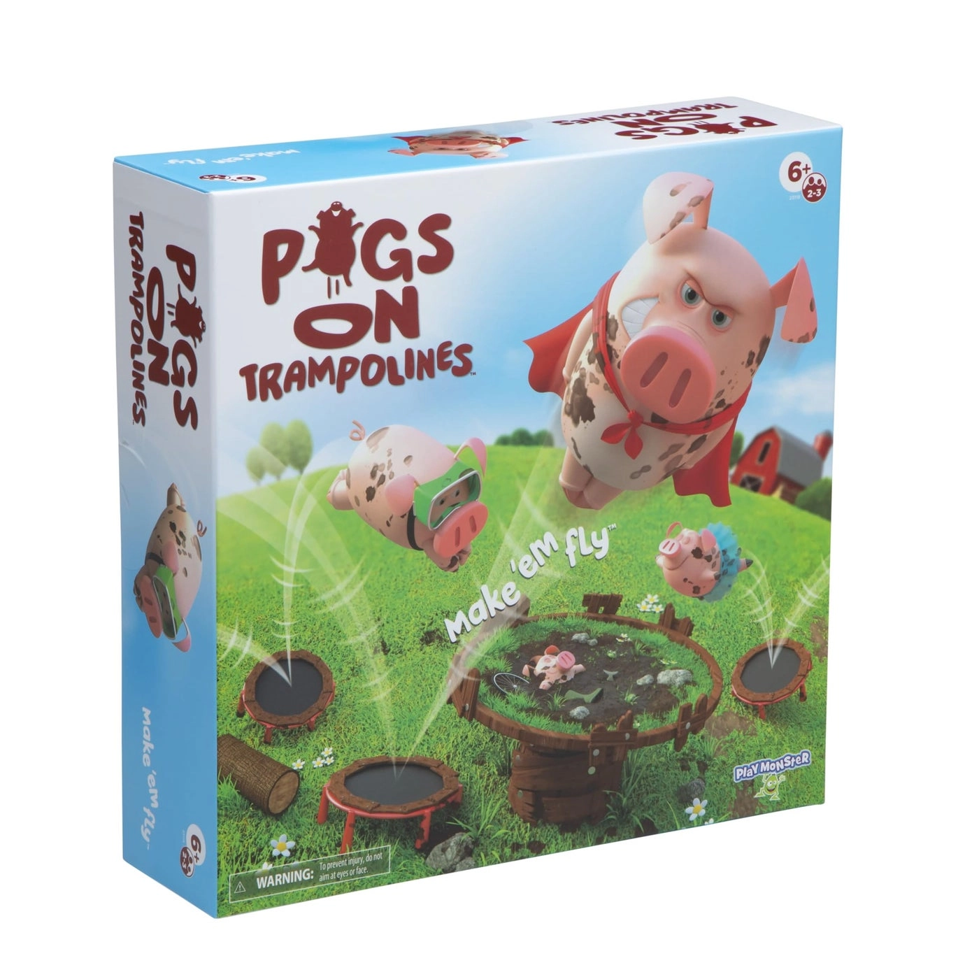 Pigs on Trampolines - Family Game Multi-Player