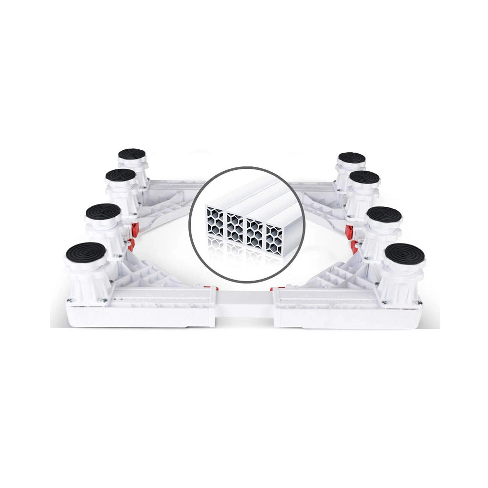 Universal Adjustable Base Stand - 500kg Honeycomb