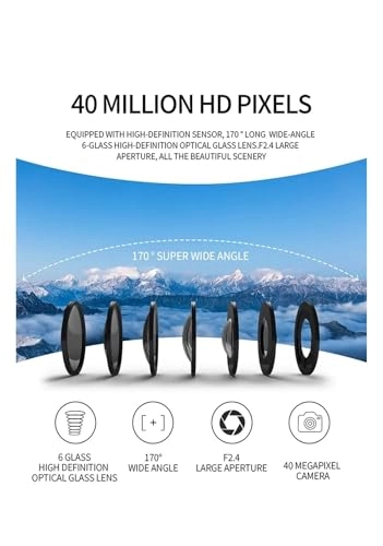 Action Camera - 128G 4K 60FPS