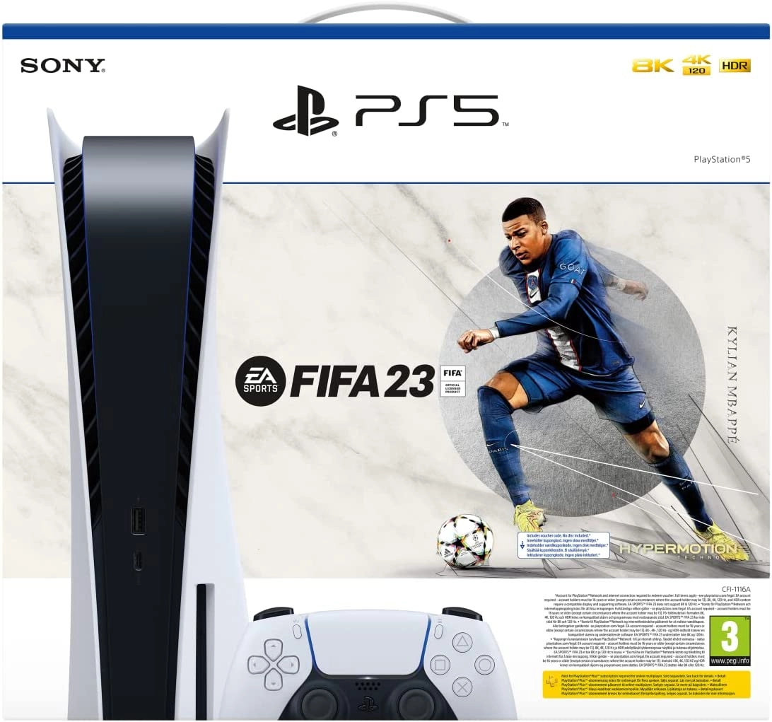 ZHK ELECTRONICS PS5 + FIFA 23