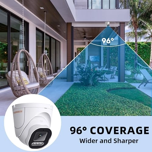 5MP Wide Angle Dome Security Camera