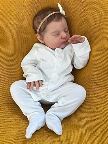 Reborn Baby Doll - 19 Inch Hand Root Hair