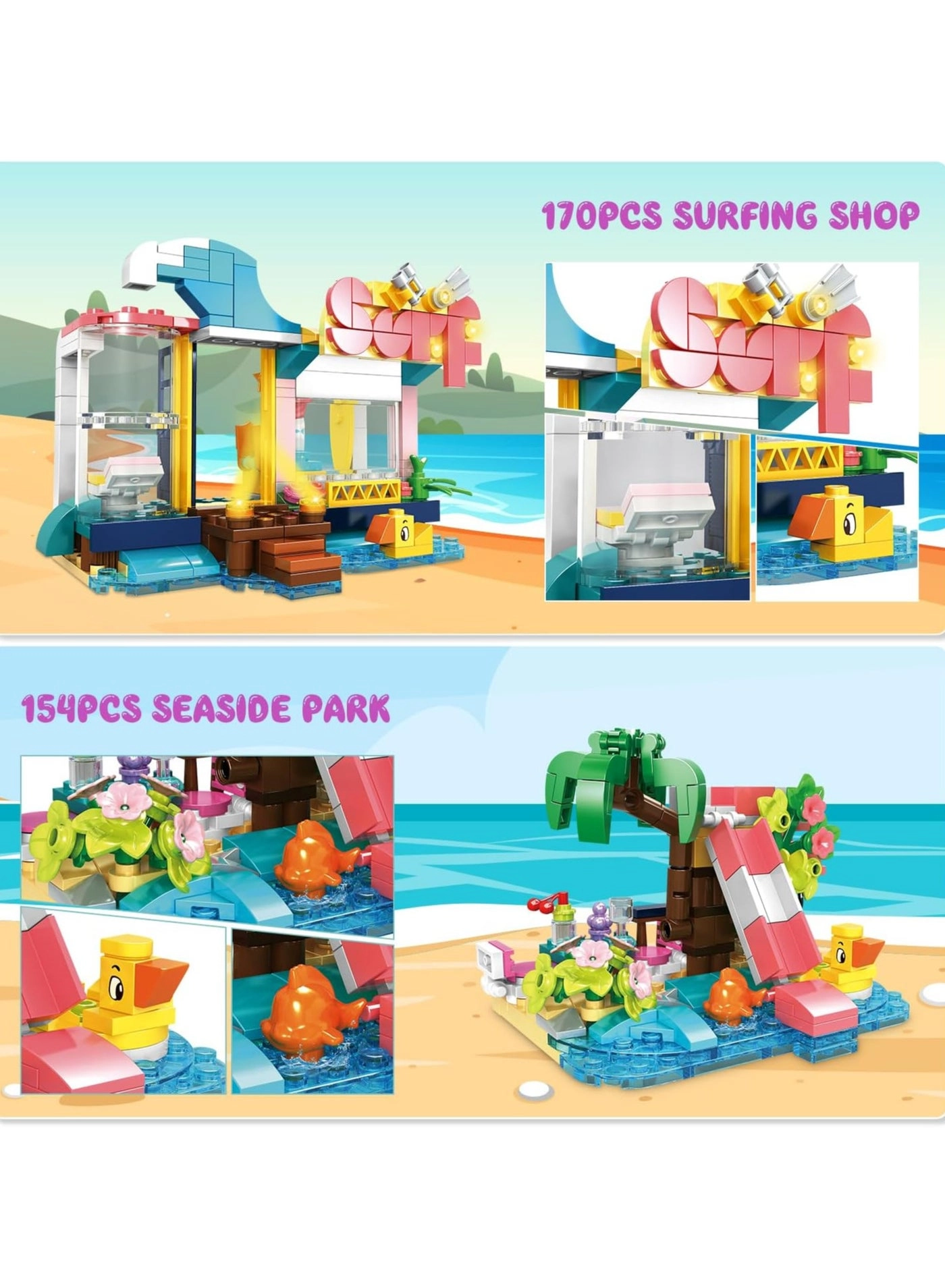 Surf Beach House - Construction 617 pcs