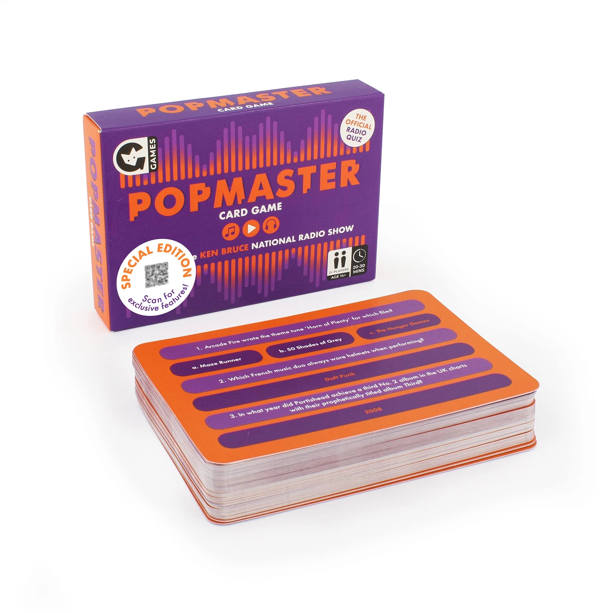 Ginger Fox PopMaster - Card Game