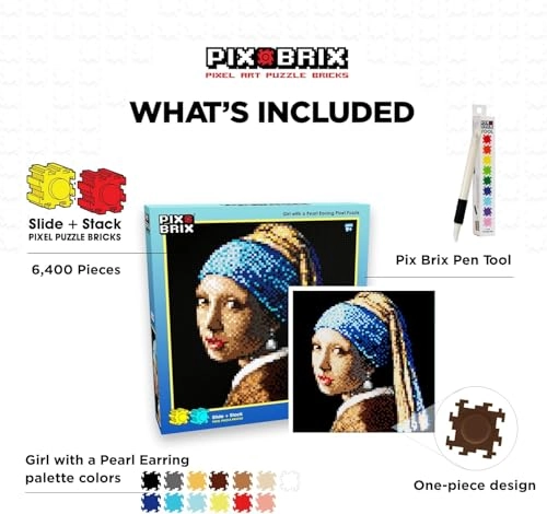 Girl with a Pearl Earring - 6400 pcs