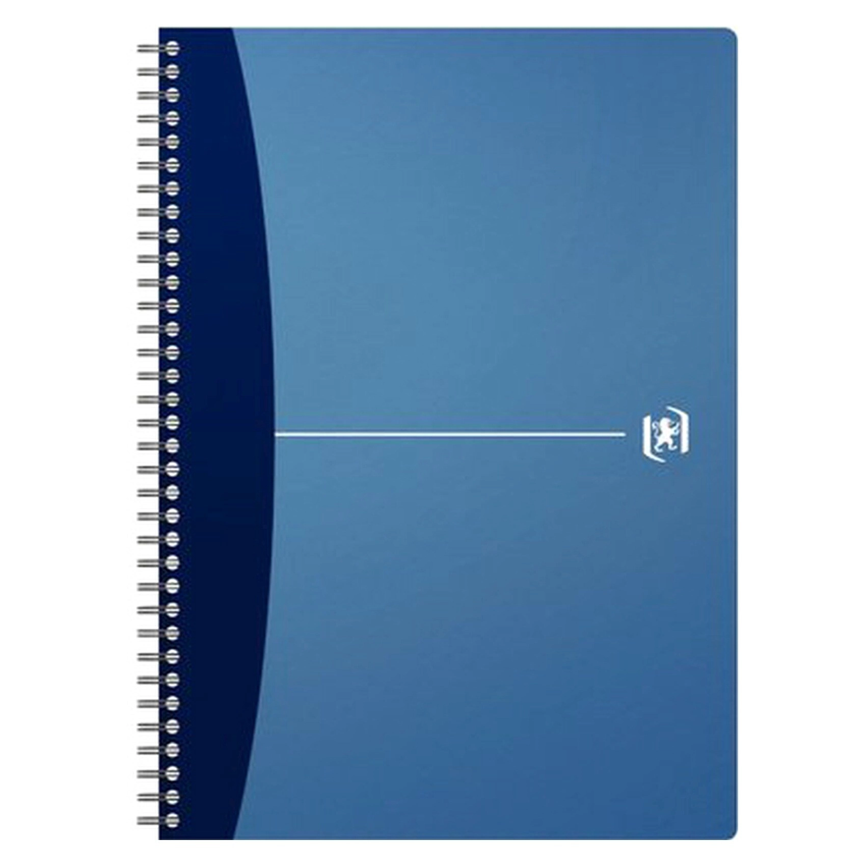 Optik Wired Notebook 148x210mm Spiral - Grid 100 Pages
