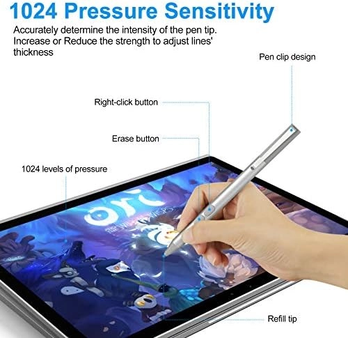 Stylus Pen for HP - 1024 Pressure Sensitivity