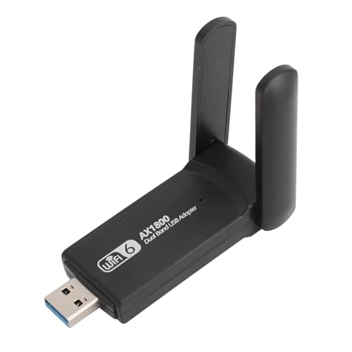 WiFi 6 Adapter - Dual Band 2.4GHz 5GHz USB 3.0 Wireless
