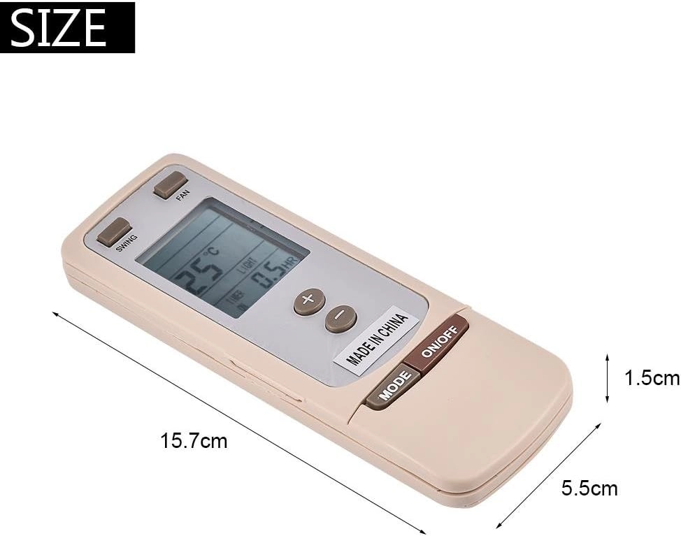 klarako Air Conditioner Remote Control - Y512 Y502