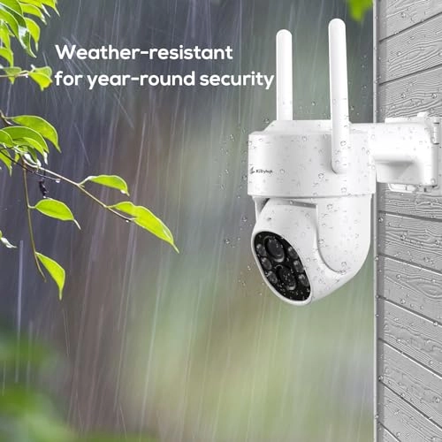 PTZ Security Camera - 2K 4pcs + 10CH NVR - 10'' HD Monitor