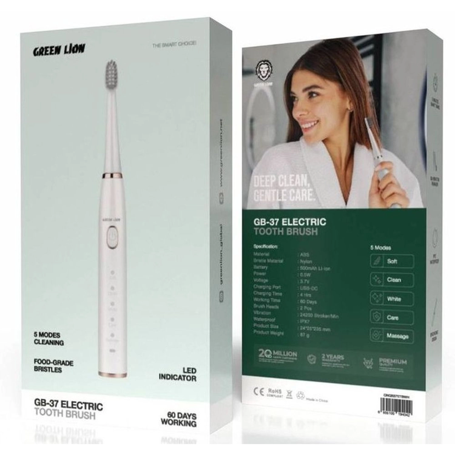 GB-37 - 500mAh 60 Days White