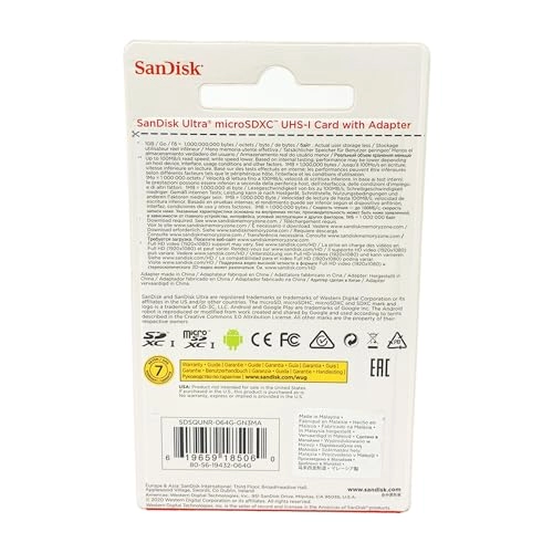 Ultra microSDXC - 64GB