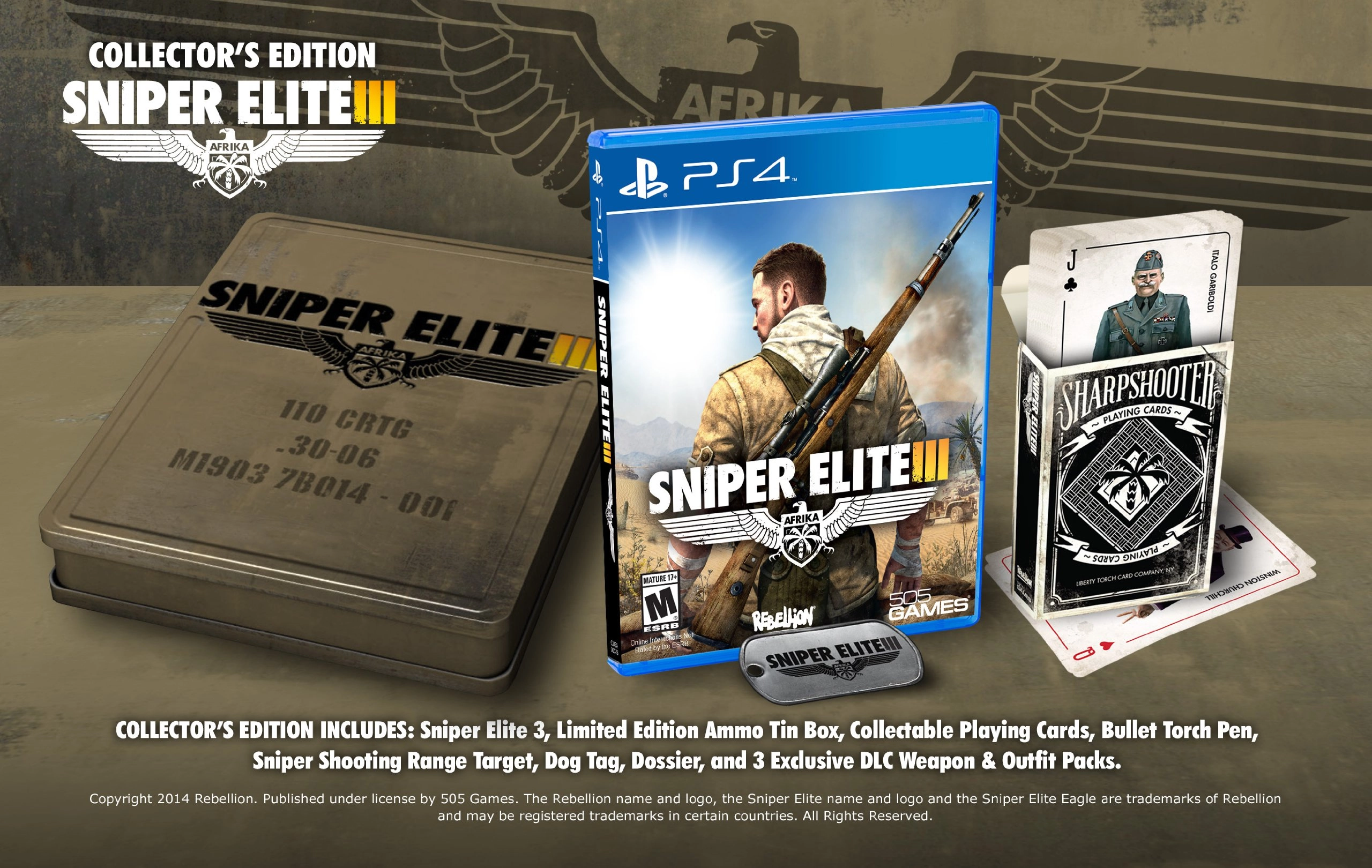 Sniper Elite III [Collector's Edition] | PS4