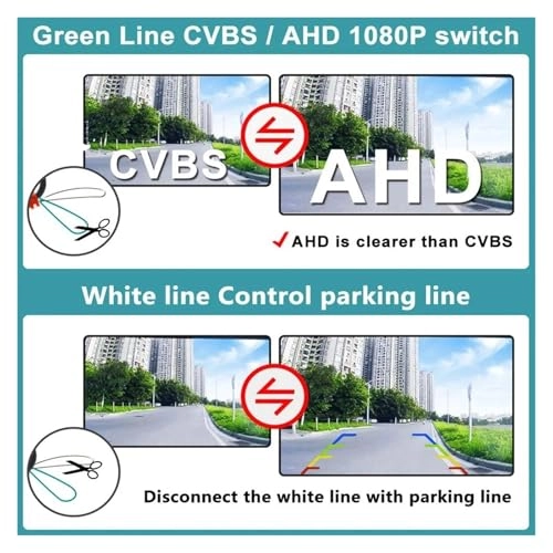 GAF-LS8008 - Top Starlight Night Vision Wire AHD 1080P or 720P