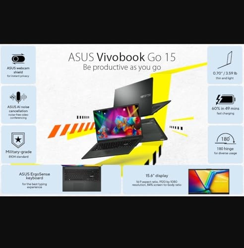 Vivobook Go - 15.6'' AMD R3 7320U 8GB DDR5 1TB SSD