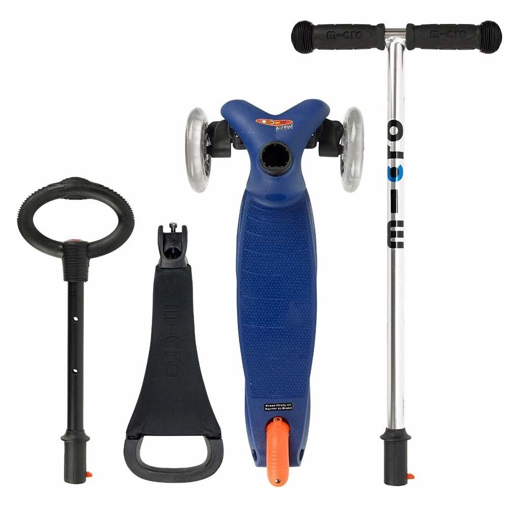 Mini 3-in-1 3-Wheel Kick Scooter + Seat