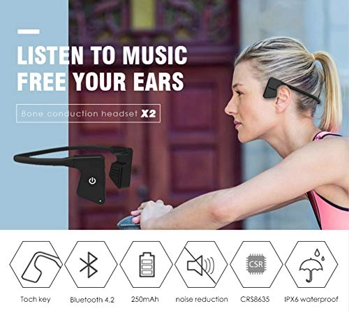 Bone Conduction Headphones Wireless Headphone