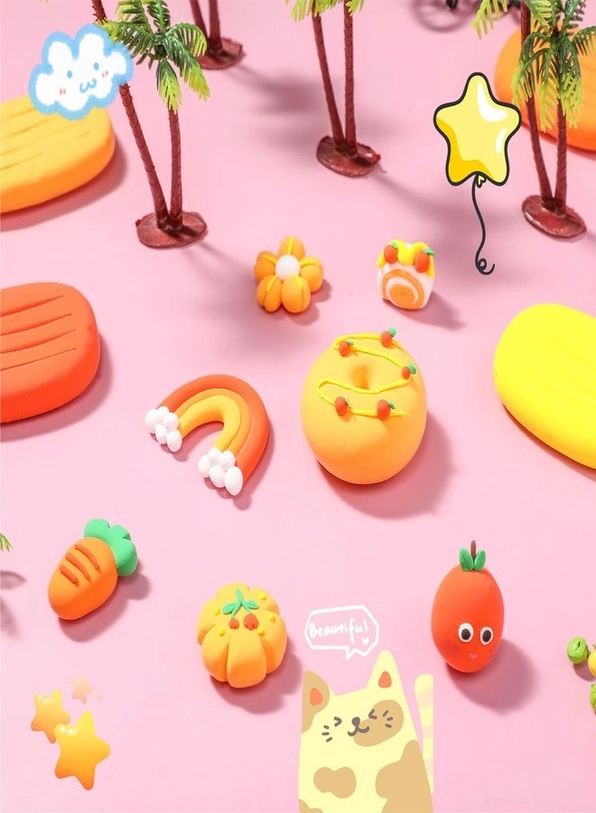 Air Dry Clay - 72 Pcs