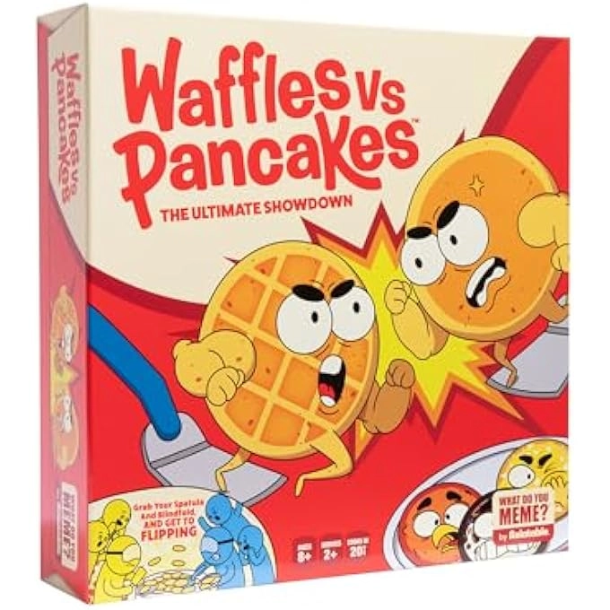Waffles vs Pancakes