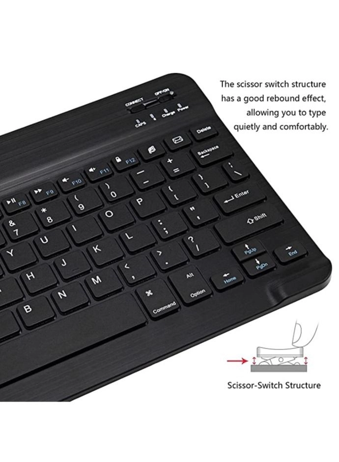 Bluetooth Keyboard and Mouse Combo - Arabic and English