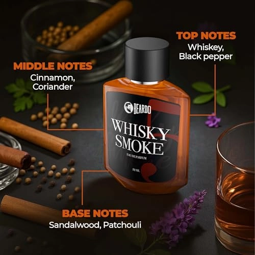 Whisky Smoke Bourbon - Eau de Parfum 50ml + Whisky Smoke Firebomb - Eau de Parfum 50ml + Whisky Smoke Single Malt - Eau de Parfum 50ml + Whisky Smoke - Eau de Parfum 50ml