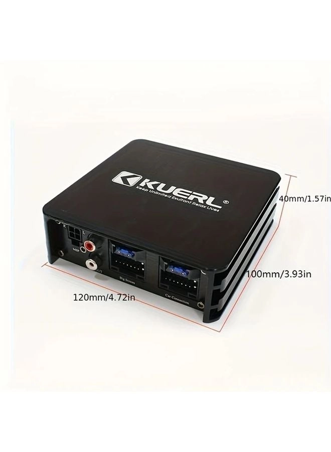 DSP Amplifier - 320W 4-Way AB Class