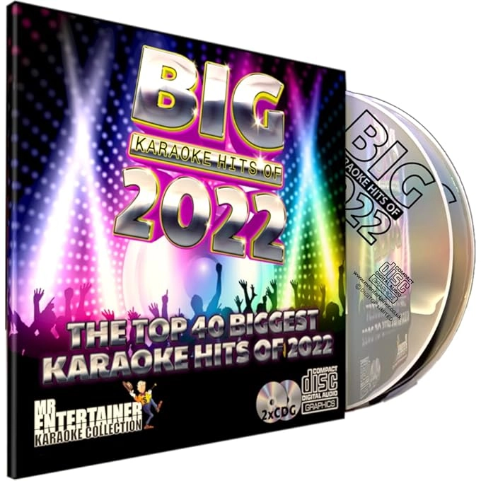 rayihni KARAOKE CHART HITS - 2022 CDG DISC PACK