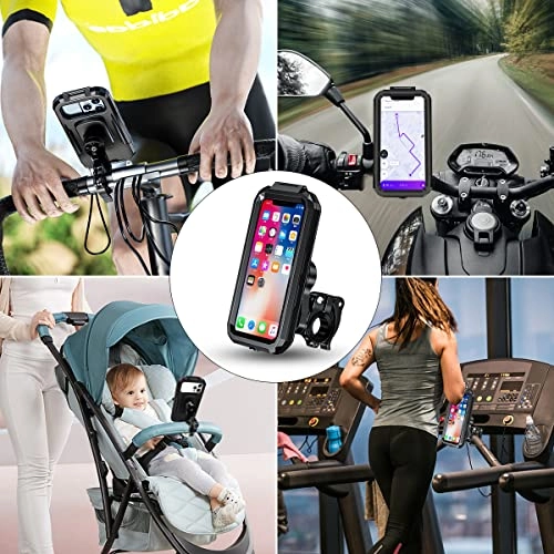Handlebar Mobile Phone Holder - Waterproof 360° 4.7-6.1 inch