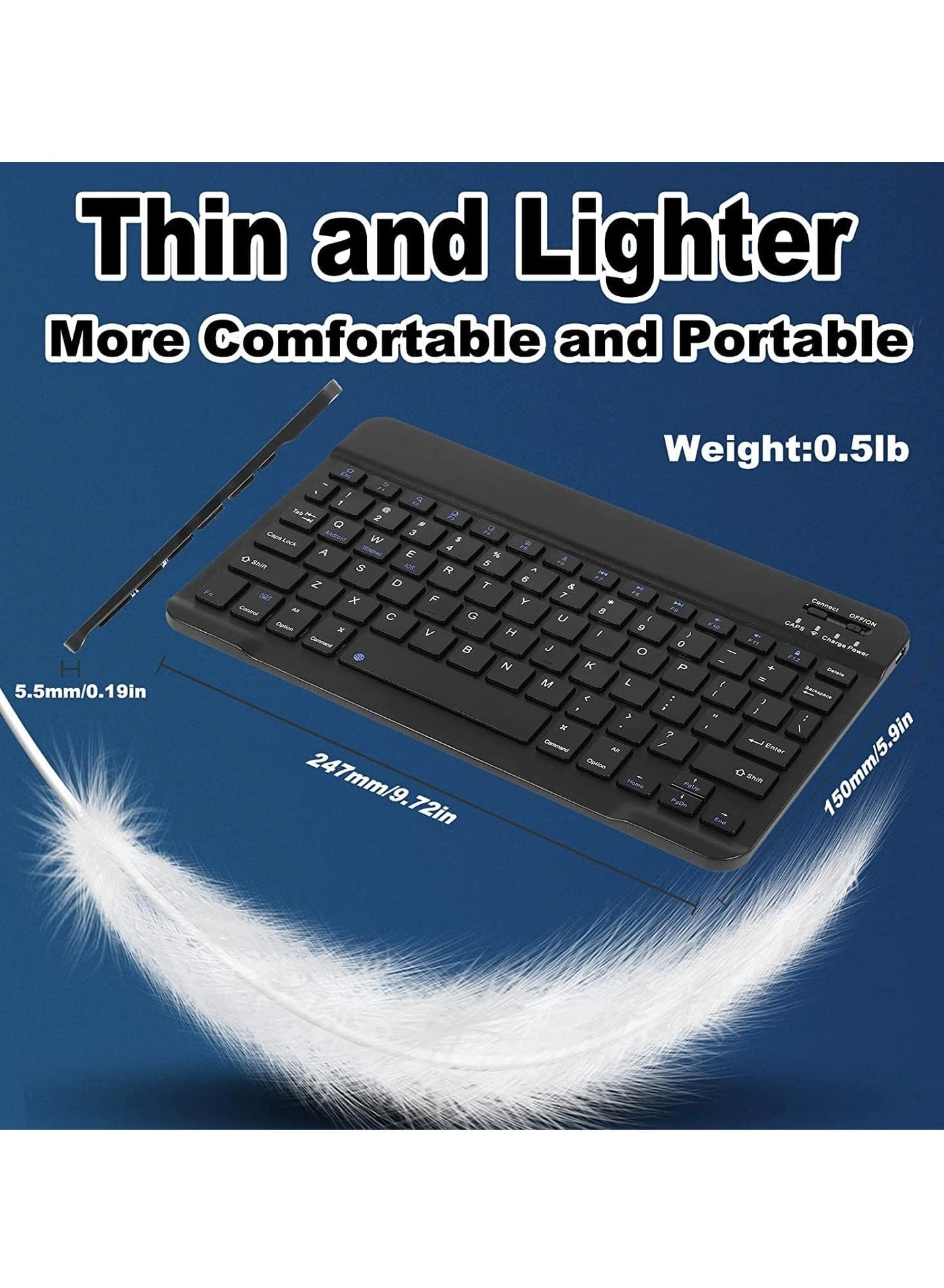 Wireless Keyboard & Mouse Combo - Wireless