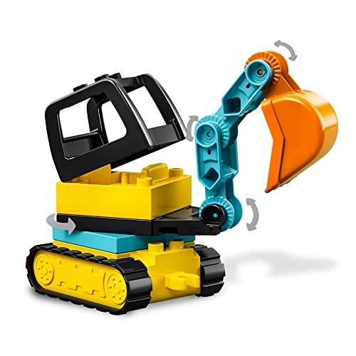 Construction Truck and Tracked Excavator (10931)