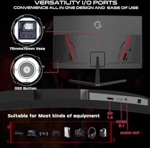 Curved Gaming Monitor GC27Q144VA - 27 Inch 2560x1440