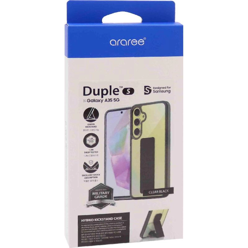Duple S Back Cover with Stand for Honor X9c 5G