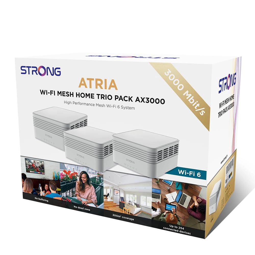 Strong ATRIA AX3000 - Wi-Fi 6 3-Pack