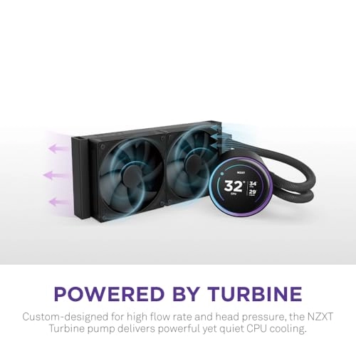 Kraken Elite 240 - RGB 240mm Radiator 2.72" IPS LCD