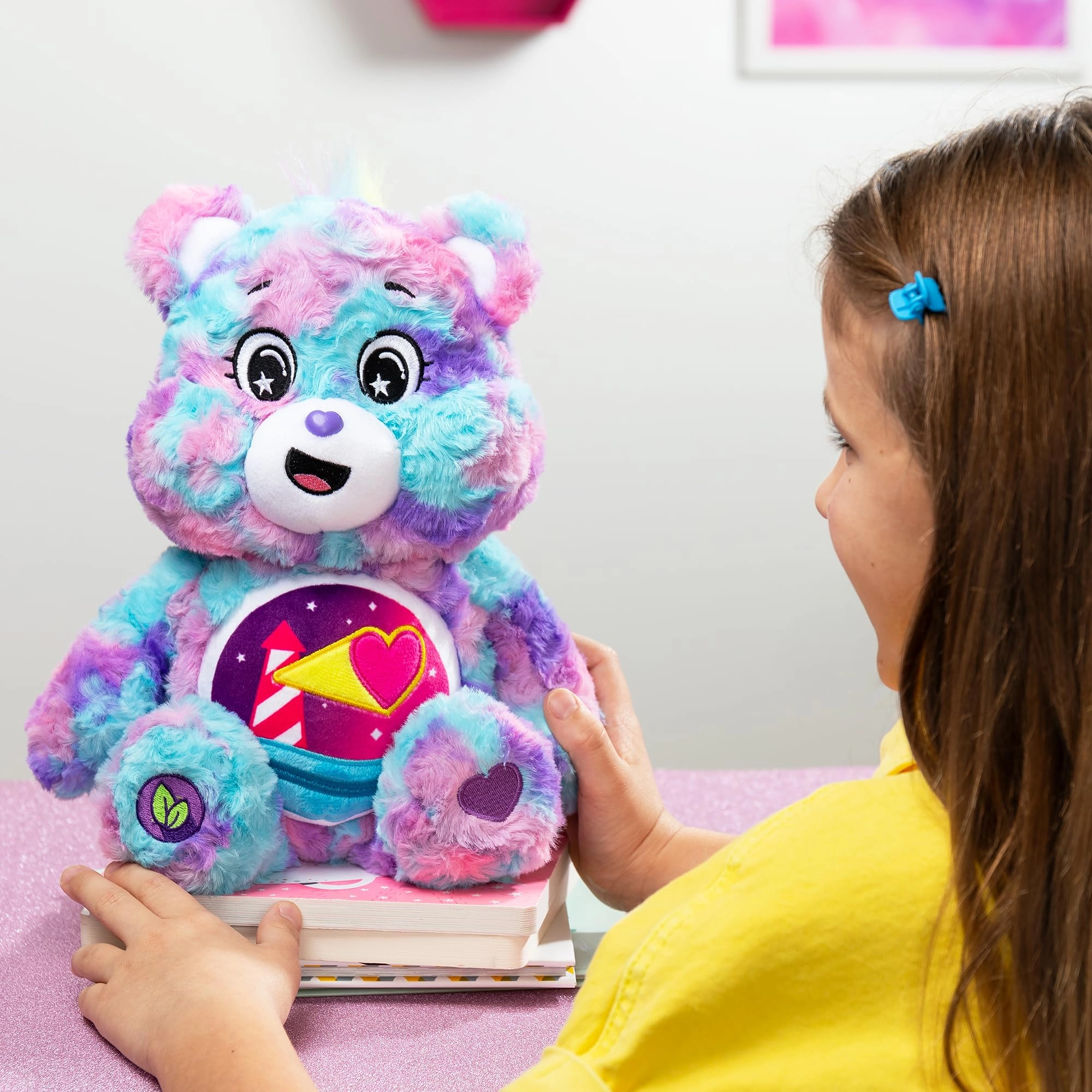Loveshine Bear - Care Bears 35 cm Colour Splash Plush