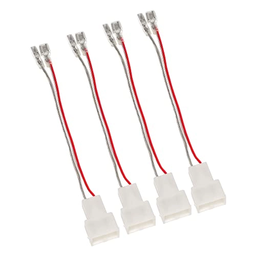 RED WOLF Speaker Wiring Harness - Honda Acura Compatible 4 PCS