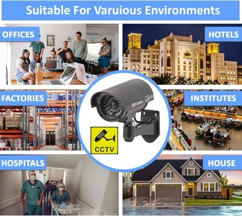 Dummy CCTV Security Camera - Indoor/Outdoor
