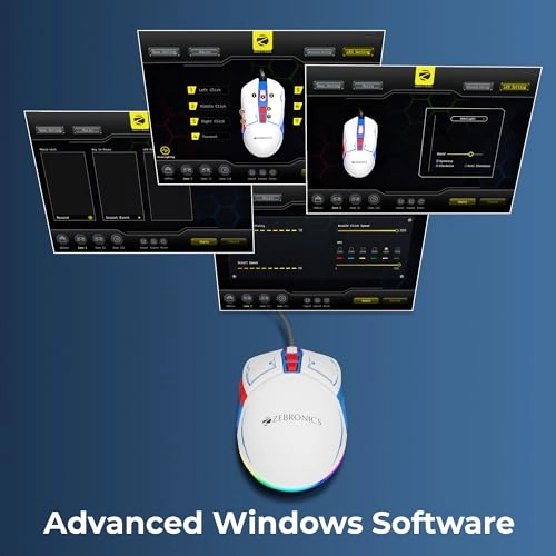 ZEB-CROSSHAIR Premium Wired Gaming Mouse - USB